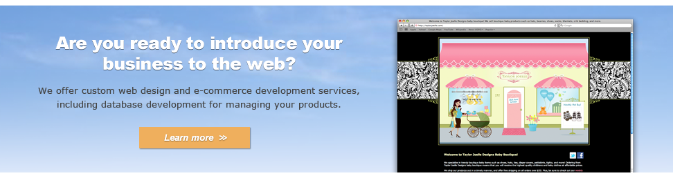 Ready to introduce your business to the web?