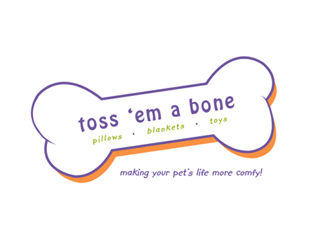 Toss 'em a Bone proposed logo sample