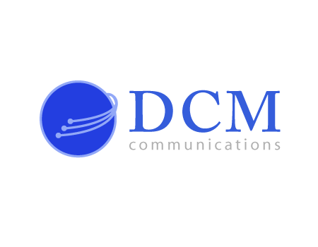 DCM Communications proposed logo sample